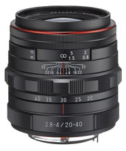 Load image into Gallery viewer, Pentax HD DA 20-40mm F2.8 - 4 Limited DC WR Wide Zoom Lens for Q Mount - Black
