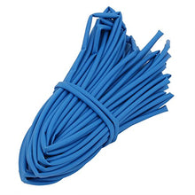 Load image into Gallery viewer, Aexit Heat Shrinkable Electrical equipment Tube 8mm Inner Dia Blue Wire Wrap Cable Sleeve 15 Meters Long
