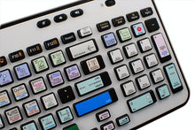 Load image into Gallery viewer, LOGIC PRO 9 GALAXY SERIES NEW KEYBOARD STICKERS SHORTCUTS 12X12 SIZE ARE COMPATIBLE WITH APPLE
