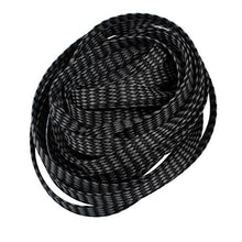 Load image into Gallery viewer, Aexit 8mm PET Tube Fittings Cable Wire Wrap Expandable Braided Sleeving Black Gray Microbore Tubing Connectors 10M Length
