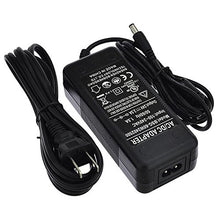 Load image into Gallery viewer, LEDwholesalers 24V 2.5A 60W AC/DC Power Adapter, 5.5x2.5mm DC Plug with Spring Clips, Black, UL-Listed, 3206-24V

