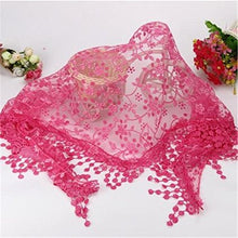 Load image into Gallery viewer, Newborn Boy Girl Photography Props Newborn Wraps Baby Props Photo Wrap Lace Yarn Cloth Blanket (Rose Red)
