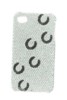 Nocona Horseshoes iPhone 4 Cover - Black/clear