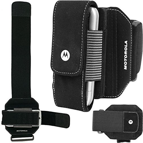 Armband Sports Gym Workout Arm Cover Case Running Strap Band Pouch Black for Straight Talk LG Optimus ULTIMATE - Straight Talk LG Premier LTE - Straight Talk LG Rebel LTE - Straight Talk LG Treasure