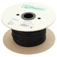Panduit SE50PS-CLR0 Pan-Wrap, Braided Expandable Sleeving, Polyethylene Terephthalate, Black (150-Foot)
