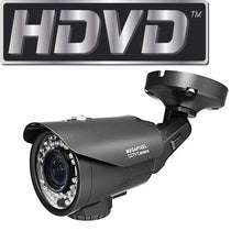 Load image into Gallery viewer, HDVD HDVD-TB2VK 1080P 2 Megapixel HD TVI CCTV Security Surveillance Bullet Pipe Outdoor/Indoor Camera 2.8-12mm Lens 48IR (Upto 150ft) DC 12V
