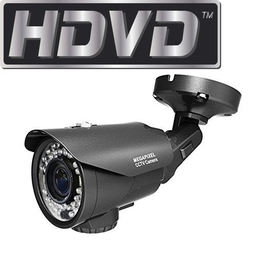 HDVD HDVD-TB2VK 1080P 2 Megapixel HD TVI CCTV Security Surveillance Bullet Pipe Outdoor/Indoor Camera 2.8-12mm Lens 48IR (Upto 150ft) DC 12V