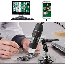 Load image into Gallery viewer, Bysameyee USB Microscope, Digital Handheld 40X-1000X Magnification Endoscope Mini Video Camera with 8 Adjustable LED Lights, Compatible with Windows 7/8/10/11 Mac Linux Android (with OTG)
