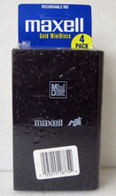 Load image into Gallery viewer, MAXELL MD74 Mini Disc 4 Pack (Discontinued by Manufacturer)
