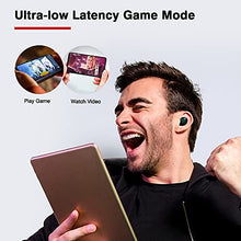 Load image into Gallery viewer, Upgraded TRANYA T10 Wireless Earbuds, 12mm Driver with Premium Deep Bass, Low Latency Game Mode, IPX7 Waterproof, Bluetooth 5.1 in Ear Headphones and Fast Charging
