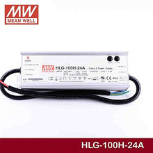 Load image into Gallery viewer, LED Driver 96W 24V 4A HLG-100H-24A Meanwell AC-DC SMPS HLG-100H Series MEAN WELL C.V+C.C Power Supply
