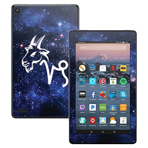 MightySkins Skin Compatible with Amazon Kindle Fire 7 (2017) - Capricorn | Protective, Durable, and Unique Vinyl Decal wrap Cover | Easy to Apply, Remove, and Change Styles | Made in The USA