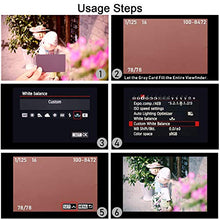 Load image into Gallery viewer, Anwenk Grey Card White Balance Card 18% Exposure Photography Card Custom Calibration Camera Checker Video, DSLR and Film
