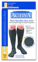 Load image into Gallery viewer, BSN Medical H3451 ACTIVA Dress Sock, Knee High, Small, 20-30 mmHg, Gray
