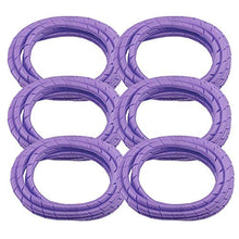 Load image into Gallery viewer, 6 Pack BarberMate Premium 8&#39; Cord Cover Prevents Cord Tangling - Purple
