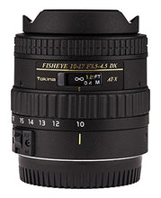 Load image into Gallery viewer, Tokina ATXAF107DXC 10-17mm f/3.5-4.5 AF DX Fisheye Lens for Canon, Black
