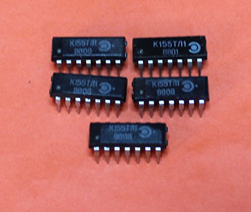 S.U.R. & R Tools K155TL1 Analogue SN7413N, 7413PC, SN7413 IC/Microchip USSR 15 pcs