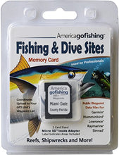Load image into Gallery viewer, America Go Fishing - Fishing and Dive Sites Memory Card - Miami Dade County Florida
