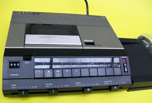 Sanyo TRC 9100 Standard Cassette Transcription Transcribing Transcriber Machine