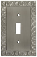 National Hardware S803-304 V8044 Pinnacle Single Switch plates in Nickel