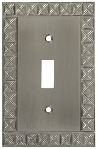 National Hardware S803-304 V8044 Pinnacle Single Switch plates in Nickel