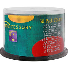 Load image into Gallery viewer, CCS72102 - Compucessory CD Rewritable Media - CD-RW - 12x - 700 MB - 50 Pack
