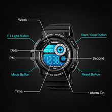 Load image into Gallery viewer, Aposon Men&#39;s Digital Sports Watch, Military Army Electronic Watches Running 50M 5 ATM Waterproof Sports LED Wristwatch Water Resistant with Stopwatch -White
