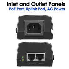 Load image into Gallery viewer, iCreatin Gigabit Power over Ethernet Plus PoE+ Injector Adapter 35 Watts 802.3at /af, Up to 100 Meters (328 Feet), PSE-480080G
