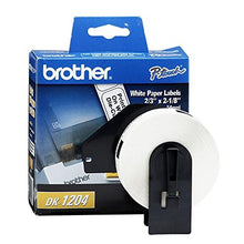 Load image into Gallery viewer, Brother Die-Cut Multipurpose Labels, .66&quot; x 2.1&quot;, White, 400/Roll
