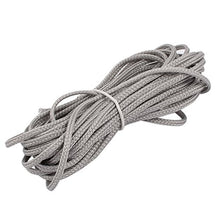 Load image into Gallery viewer, Aexit 3mm Dia Tube Fittings Tight Braided PET Expandable Sleeving Cable Wire Wrap Sheath Microbore Tubing Connectors Gray 5M
