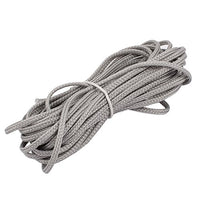 Aexit 3mm Dia Tube Fittings Tight Braided PET Expandable Sleeving Cable Wire Wrap Sheath Microbore Tubing Connectors Gray 5M