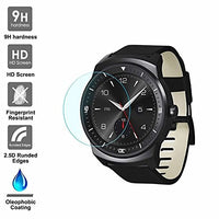 KAIBSEN For LG G Watch R Sport Smart Watch 2.5D Tempered Glass Screen Protector,HD Clear Glass Film No-Bubble,9H Hardness,Scratch Resist