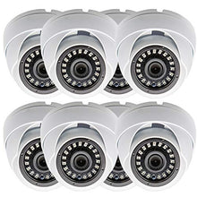 Load image into Gallery viewer, Evertech 8 PCS 1080p High Resolution AHD TVI CVI Analog Camera Day and Night Vision Indoor Outdoor Weatherproof Metal casing Wide Angle CCTV Security Surveillance Camera

