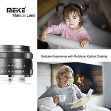 Load image into Gallery viewer, Meike MK 25mm F1.8 Large Aperture Wide Angle Lens Manual Focus Lens Compatible with Canon EOS-M Mount Mirrorless Cameras
