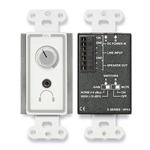 Load image into Gallery viewer, RDL D-HPA3 Decora Mount 3.5 Watt Headphone Amplifier (White)
