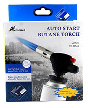 Load image into Gallery viewer, Acemerica Auto Start Butane Torch Top- Culinary, Welding, Soft Soldering, Paint Stripping
