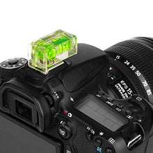 Load image into Gallery viewer, Anwenk Hot Shoe Level Camera Bubble Level Hot Shoe Spirit Level Hot Shoe Cover (Includes 2 Axis Bubble Level and 1 Axis Hot Shoe Cover) Combo Pack
