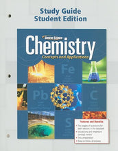 Load image into Gallery viewer, Chemistry: Concepts &amp; Applications, Study Guide, Student Edition
