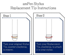 Load image into Gallery viewer, amPen Replacement Hybrid Stylus Tips (5-Pack)

