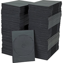 Load image into Gallery viewer, 7mm Slim Single Black DVD Cases 100 Pack
