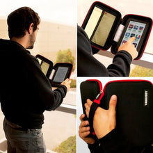 Load image into Gallery viewer, VanGoddy Harlin Red Black Hard Shell Carrying Case for Polaroid Zip Mobile Printer
