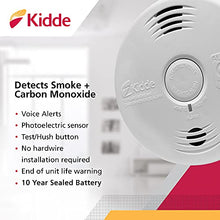 Load image into Gallery viewer, Kidde 21026065 Smoke &amp; Carbon Monoxide Alarm with Voice Warning
