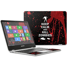 Load image into Gallery viewer, MightySkins Skin Compatible with Samsung Chromebook Plus 12.3&quot;(2017 - Kill Zombies | Protective, Durable, and Unique Vinyl wrap Cover | Easy to Apply, Remove, and Change Styles | Made in The USA
