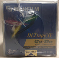 Fuji Film DLT tape IV Data Cartridge, Up to 40 GB Native or Up to 80 GB Compressed (tape storage) 5 pack factory sealed