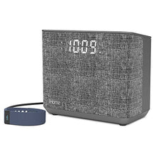 Load image into Gallery viewer, I Home I Bt232 Bluetooth Dual Alarm Clock Fm Radio With Speakerphone And Usb Charging  Gray (Newest Mo
