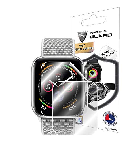 IPG For Apple Watch Series 6 (40 MM) Screen Protector (2 Units) Invisible Ultra HD Clear Film Anti Scratch Skin Guard - Smooth/Self-Healing/Bubble -Free