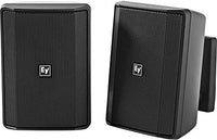 Electro-Voice EVID-S4.2B 160W 4 inch Weather-resistant Wall-mount Speaker (Pair) - Black