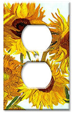 Load image into Gallery viewer, Art Plates - Van Gogh: Sunflowers Outlet Cover Switch Plate - Single Gang Outlet Cover
