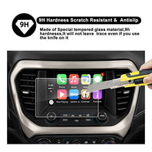 Load image into Gallery viewer, 2017 2018 2019 2020 GMC Acadia Display Navigation Screen Protector, R RUIYA HD Clear TEMPERED GLASS Screen Guard Shield Scratch-Resistant Ultra HD Extreme Clarity (8-Inch)
