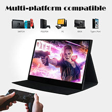 Load image into Gallery viewer, WIMAXIT 15.6inch Portable Touch Screen Monitor USB C HDMI Lapotp Monitor Compatible for Android Phone with Buit-in Soeakers for Gaming,Home Office
